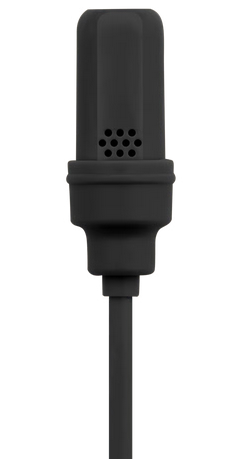 UL4 UNIPLEX CARDIOID LAVALIER MICROPHONE, MTQG CONNECTOR, BLACK, INCLUDES ACCESSORIES